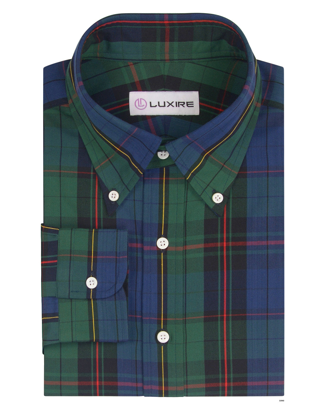 Black Blue Red and Green Bold Checks - 1