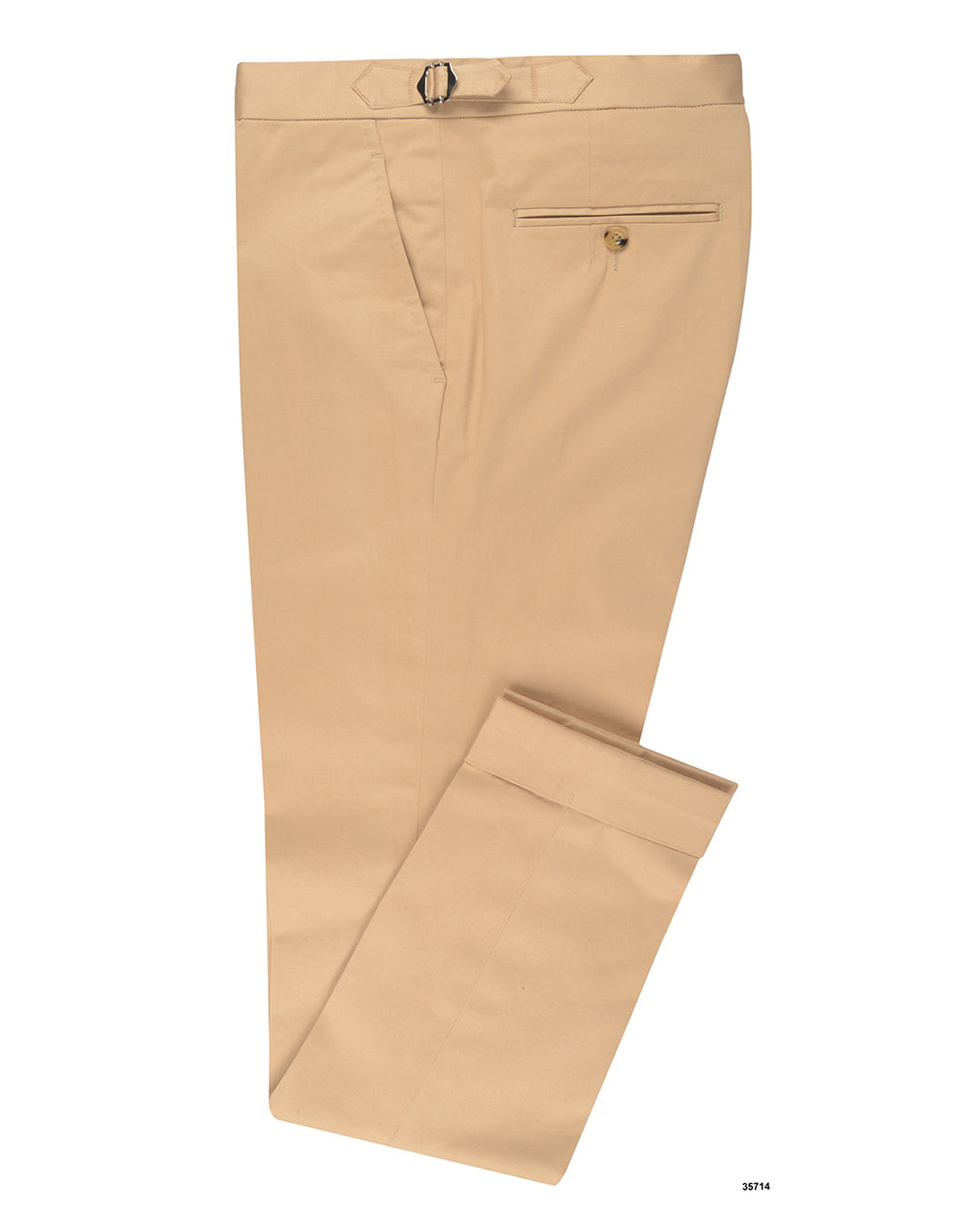 Beige Stretchable Chino - 1