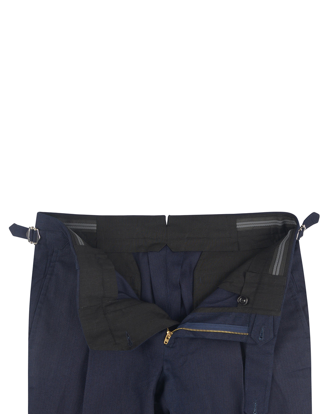 Summer Hopsack Navy Pants - 3