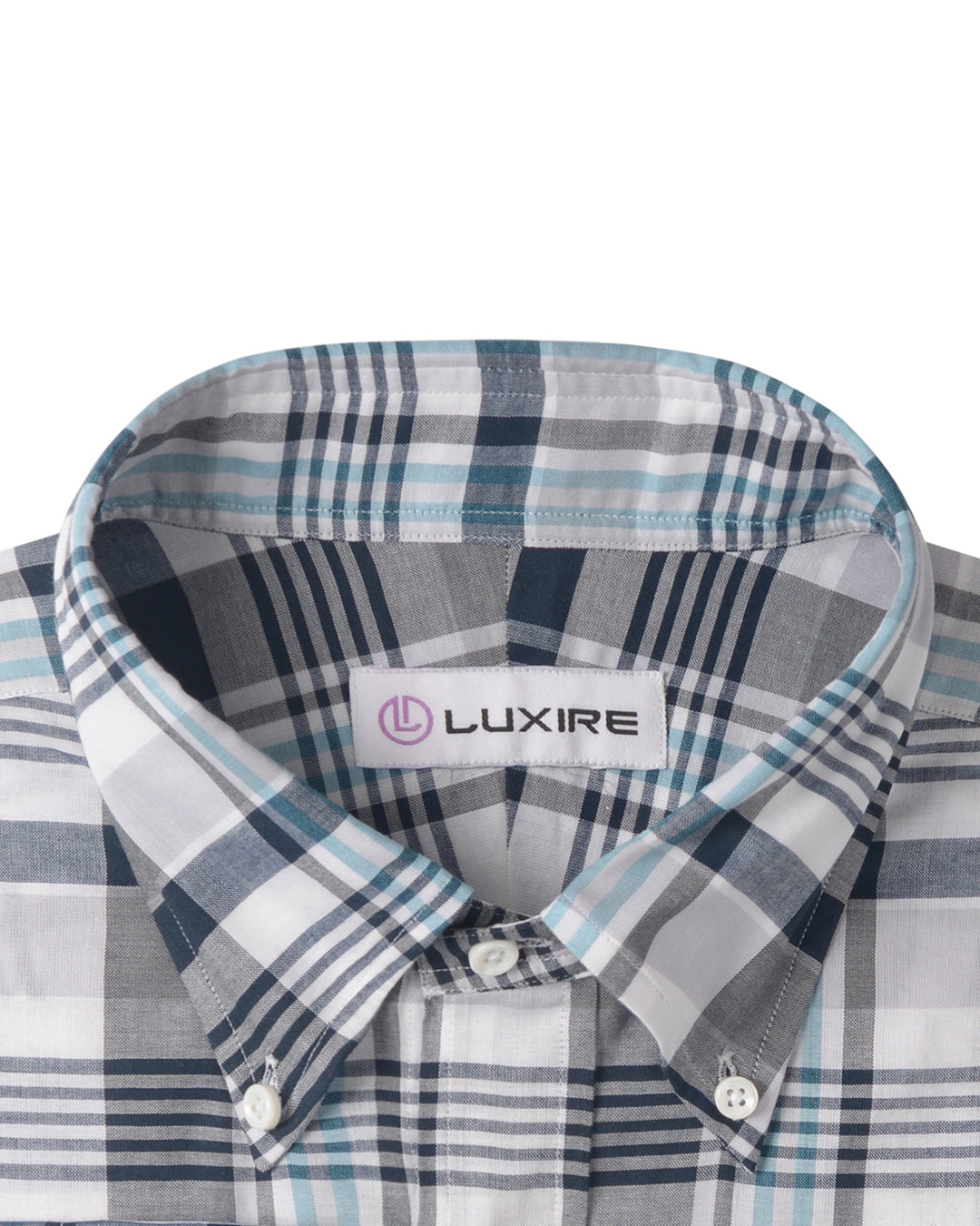 Navy Grey Madras Checks - 2