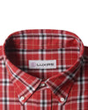 Red Plaid Twill Checks