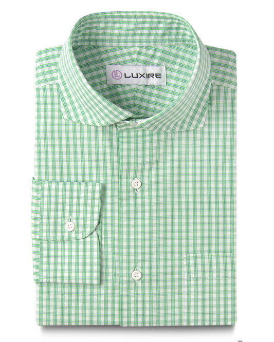 Green Tattersall Checks