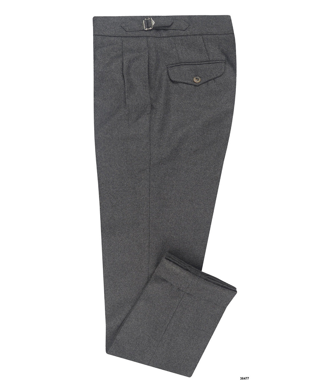 Holland Sherry Classic Worsted Flannel Wool Wool Grey - 1