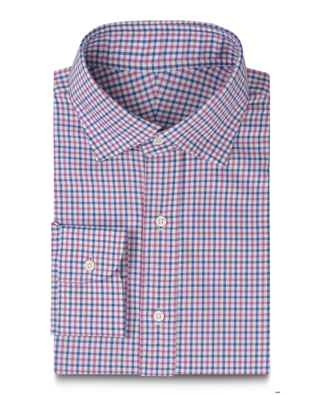 Pink Blue Small Gingham - 1