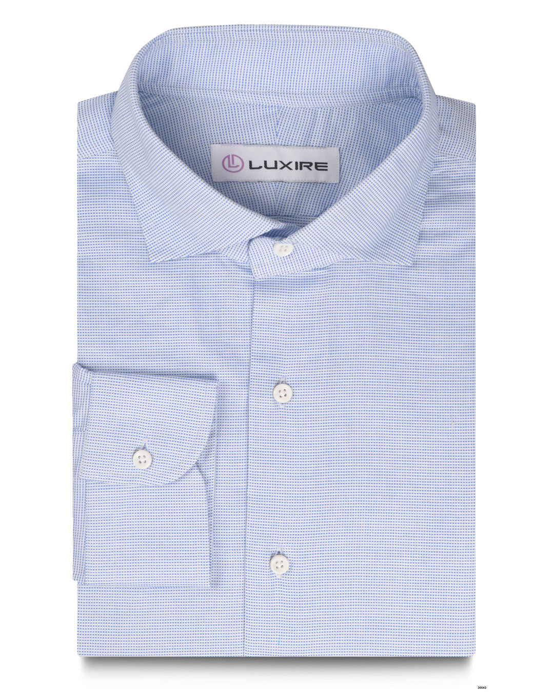 Monti Blue White Houndstooth - 1