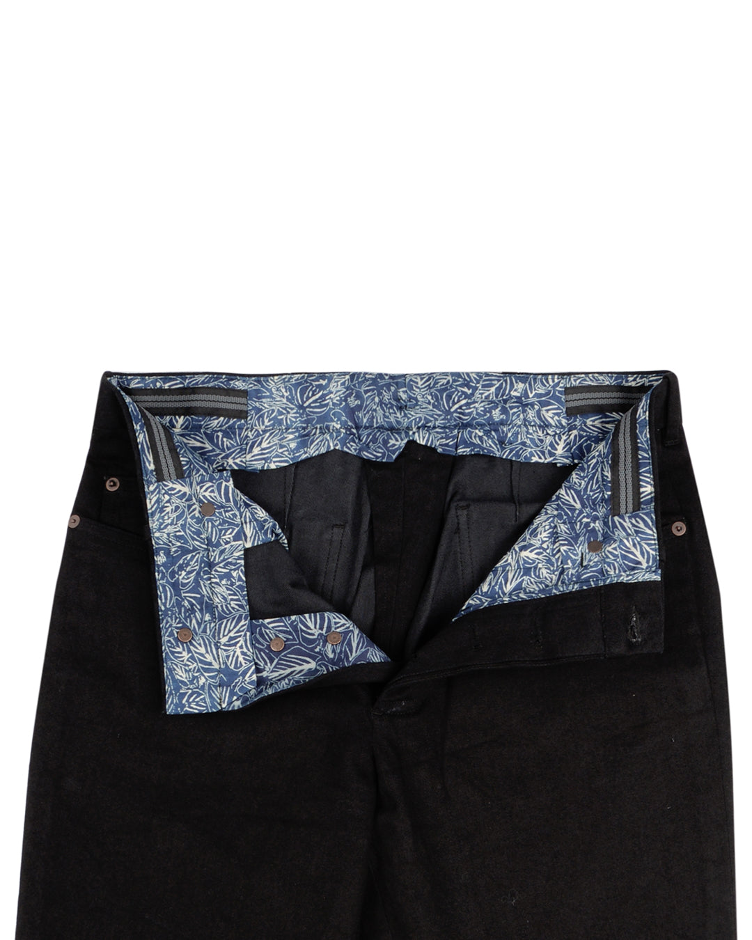 Sondrio Cotton: Black Heavy Denim Twill - 3