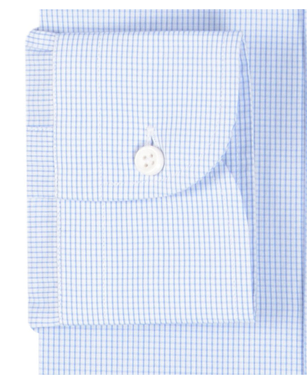 Blue Graph Checks Plain - 3