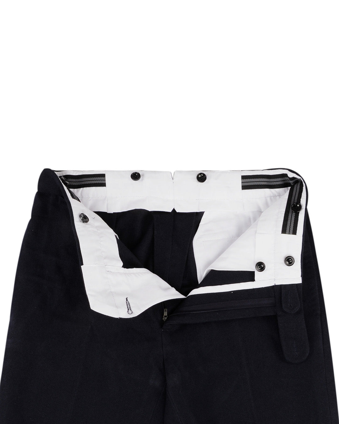 Brisbane Moss Navy Heavy Cotton Twill - 3