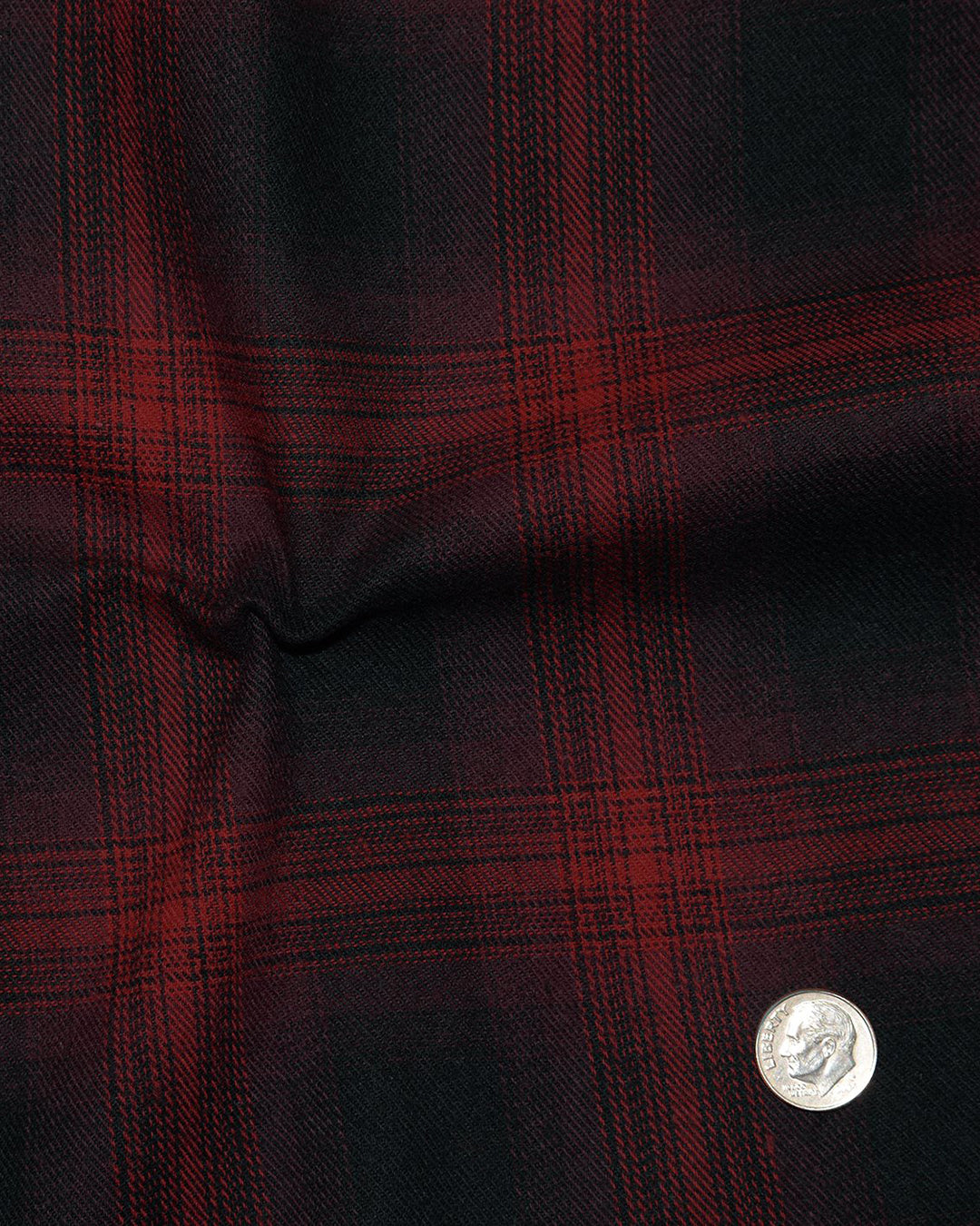 Red Black Tartan Checks Work Shirt