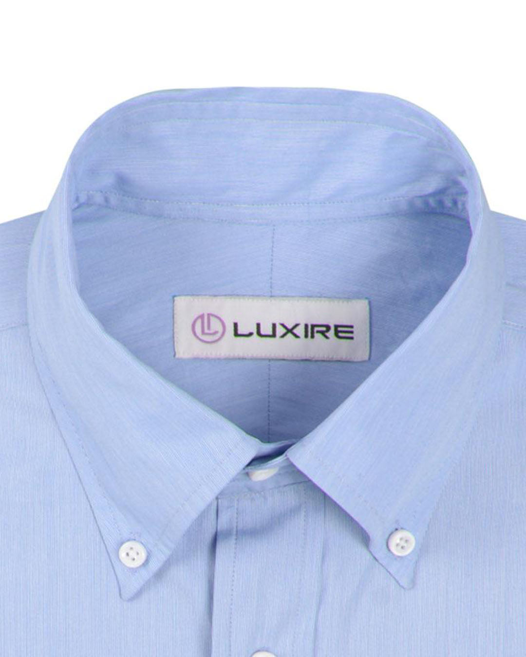 Blue Hairline Stripes Business Shirt - 2