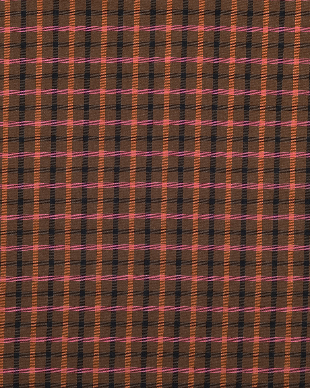 Checks: Pink Tan Black Tattersall - 4