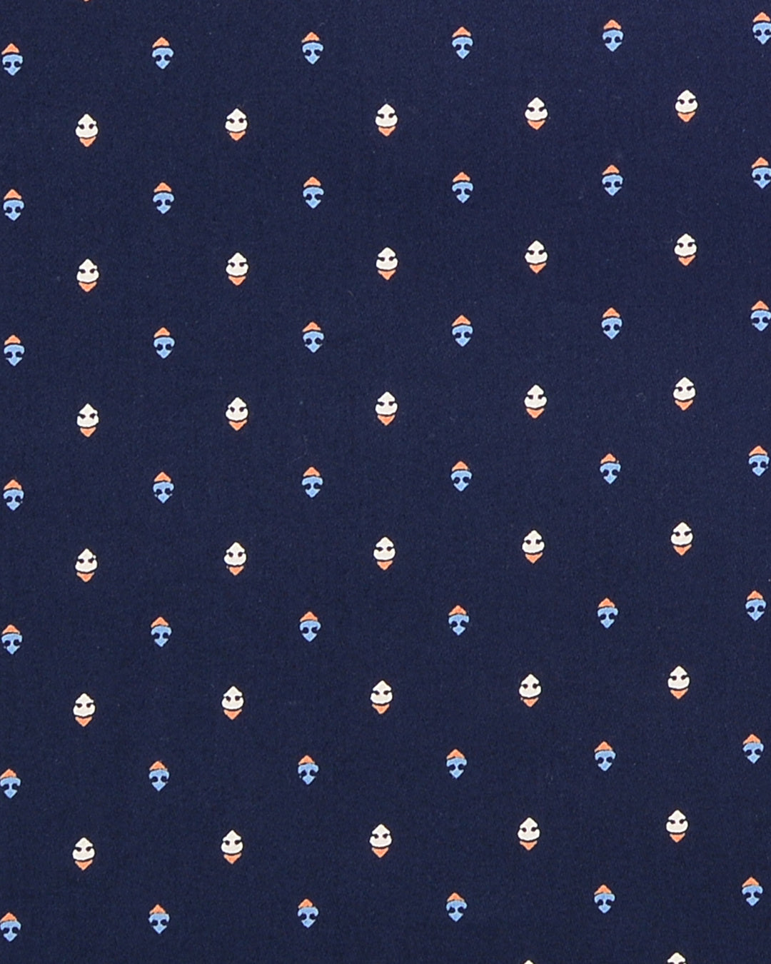 Print: Navy Blue Anchor