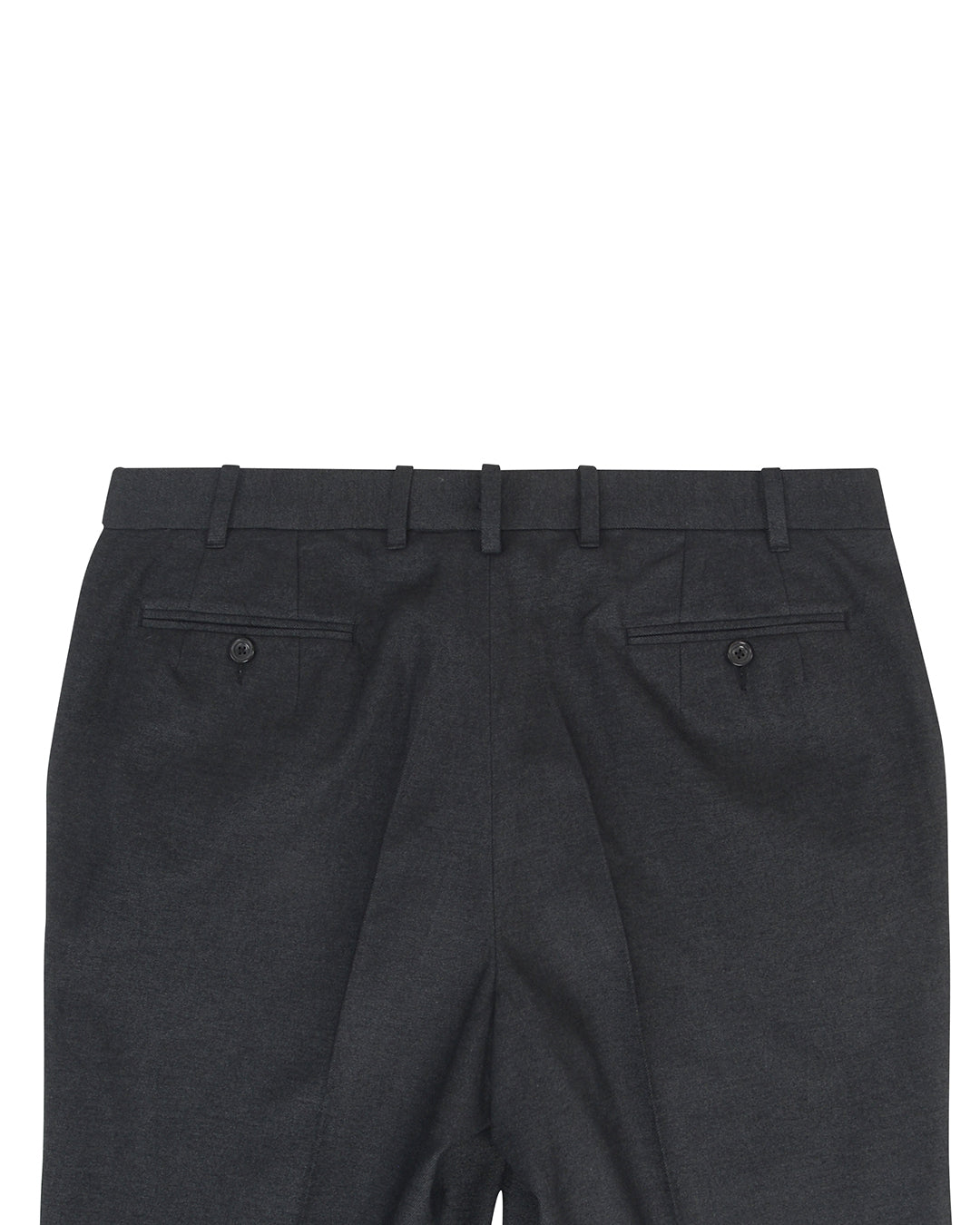 Midnight Grey Cotton Gabardine Twill