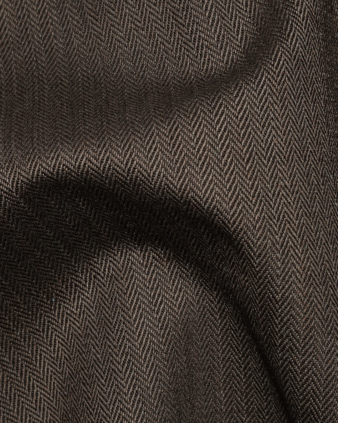 Performance Chino: Brown Herringbone - 7