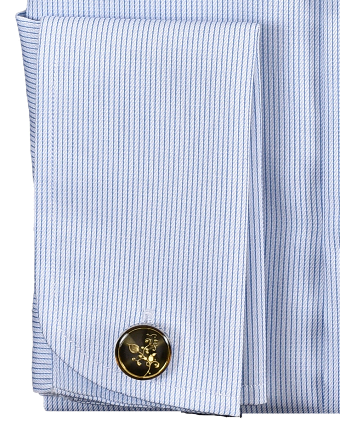 Maya Blue Thin Pencil Stripes Shirt - 3