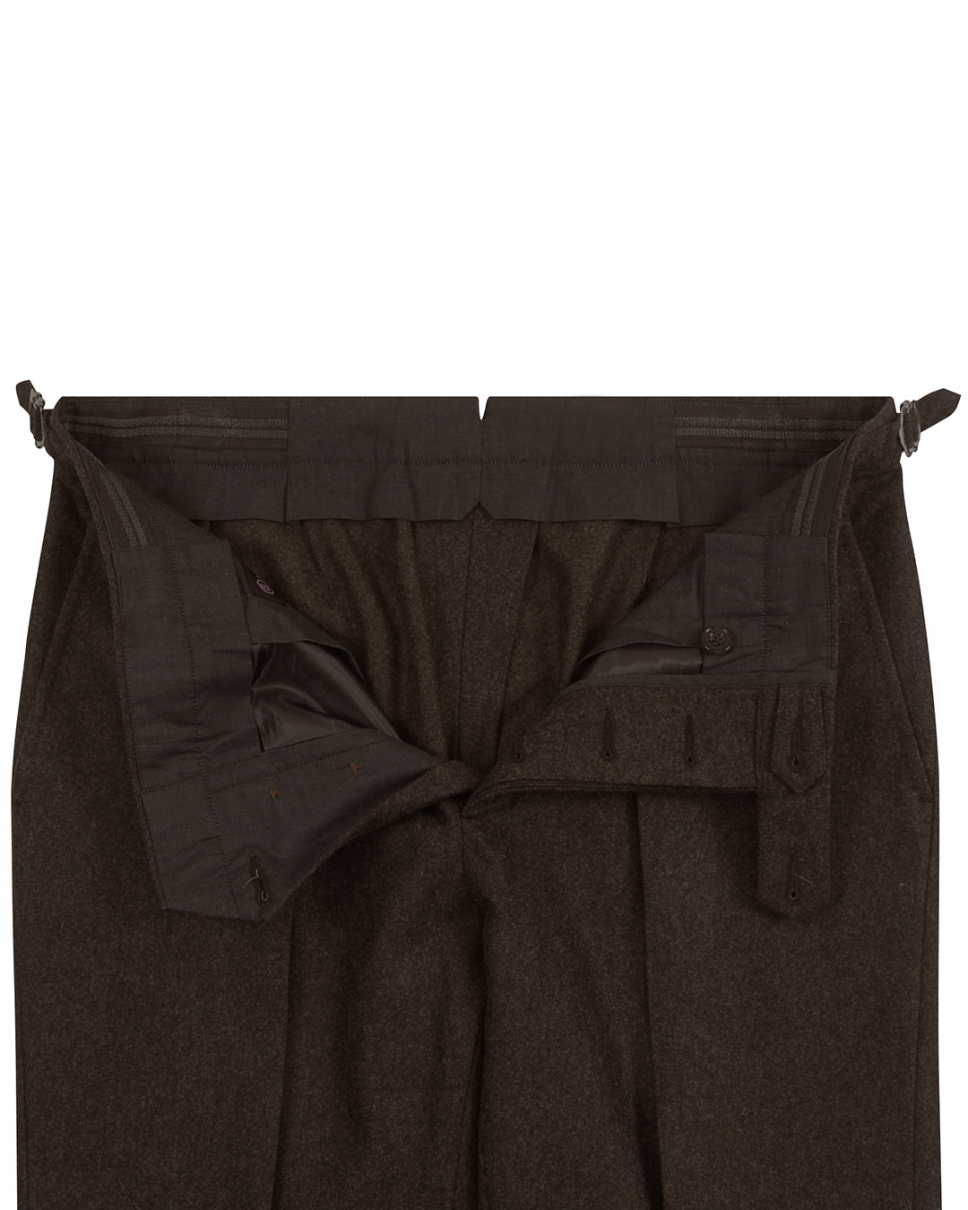 VBC 100% Wool: Dark Brown Flannel
