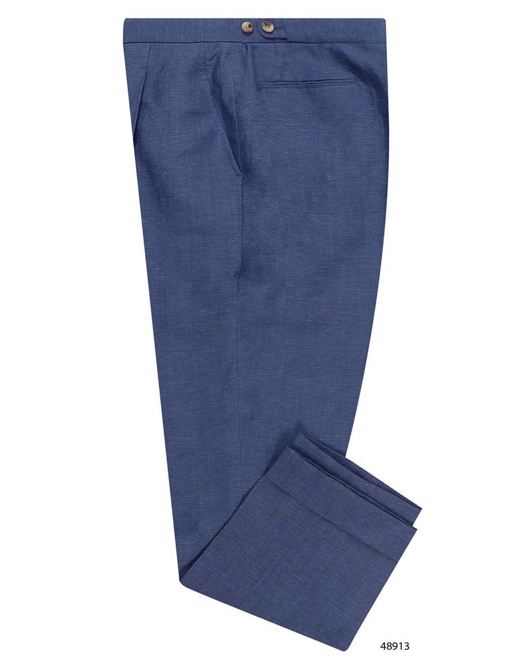 VBC: Indigo Blue  Wool-Linen - 1