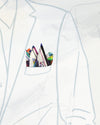 Pocket Square-Colored World