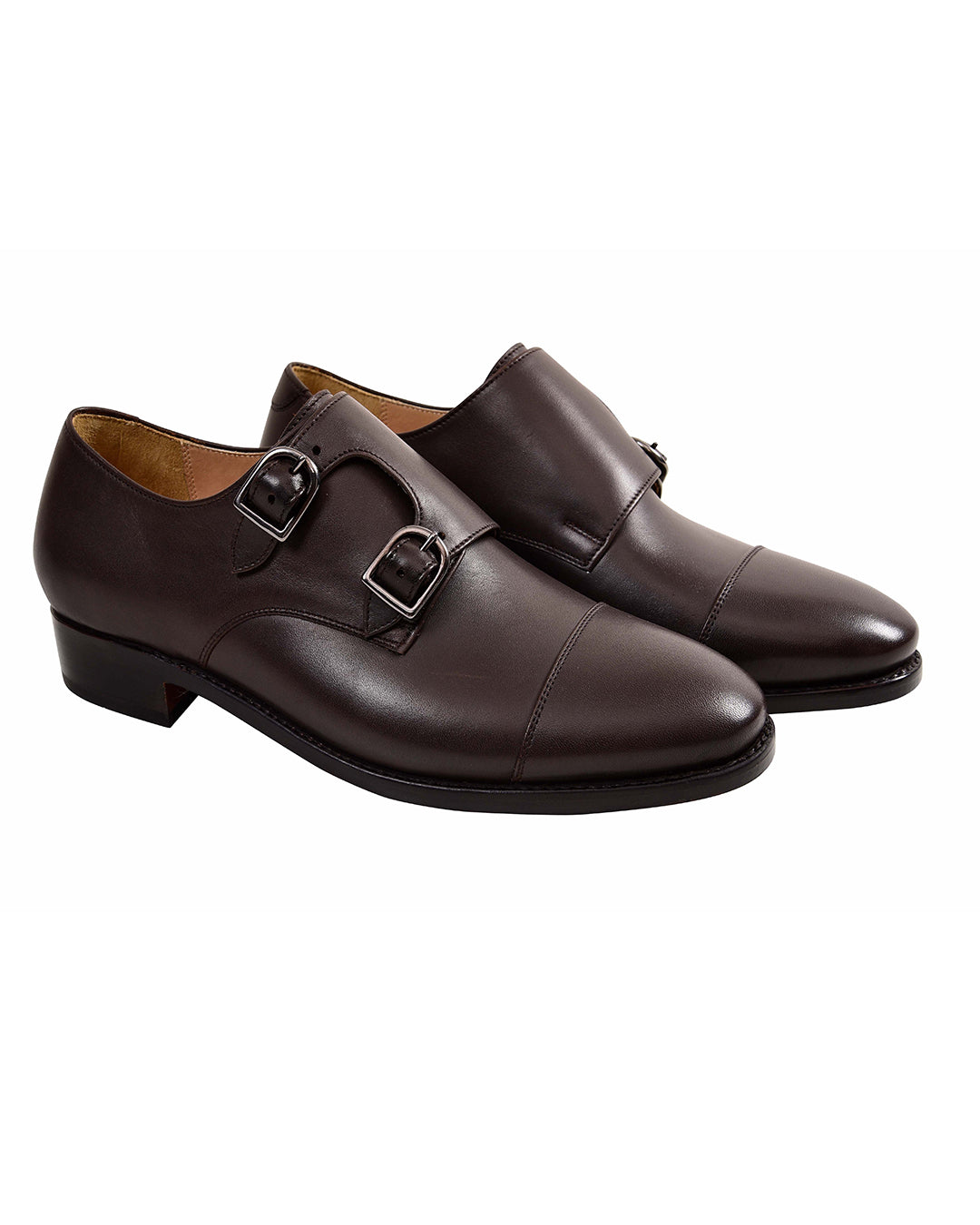 Double Monk Strap Brown - 5
