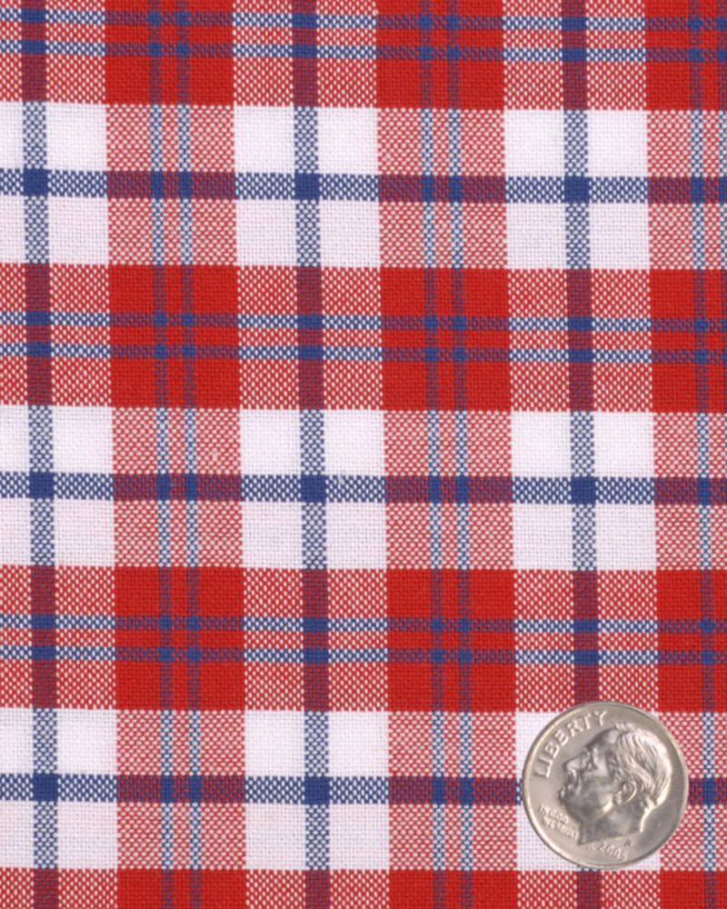 Oxford: Red Navy Madras