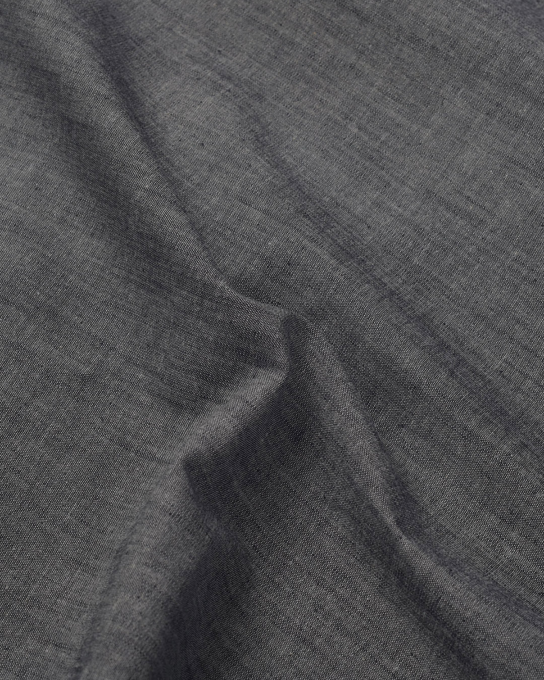 Grey Denim Chambray Shirt - 3