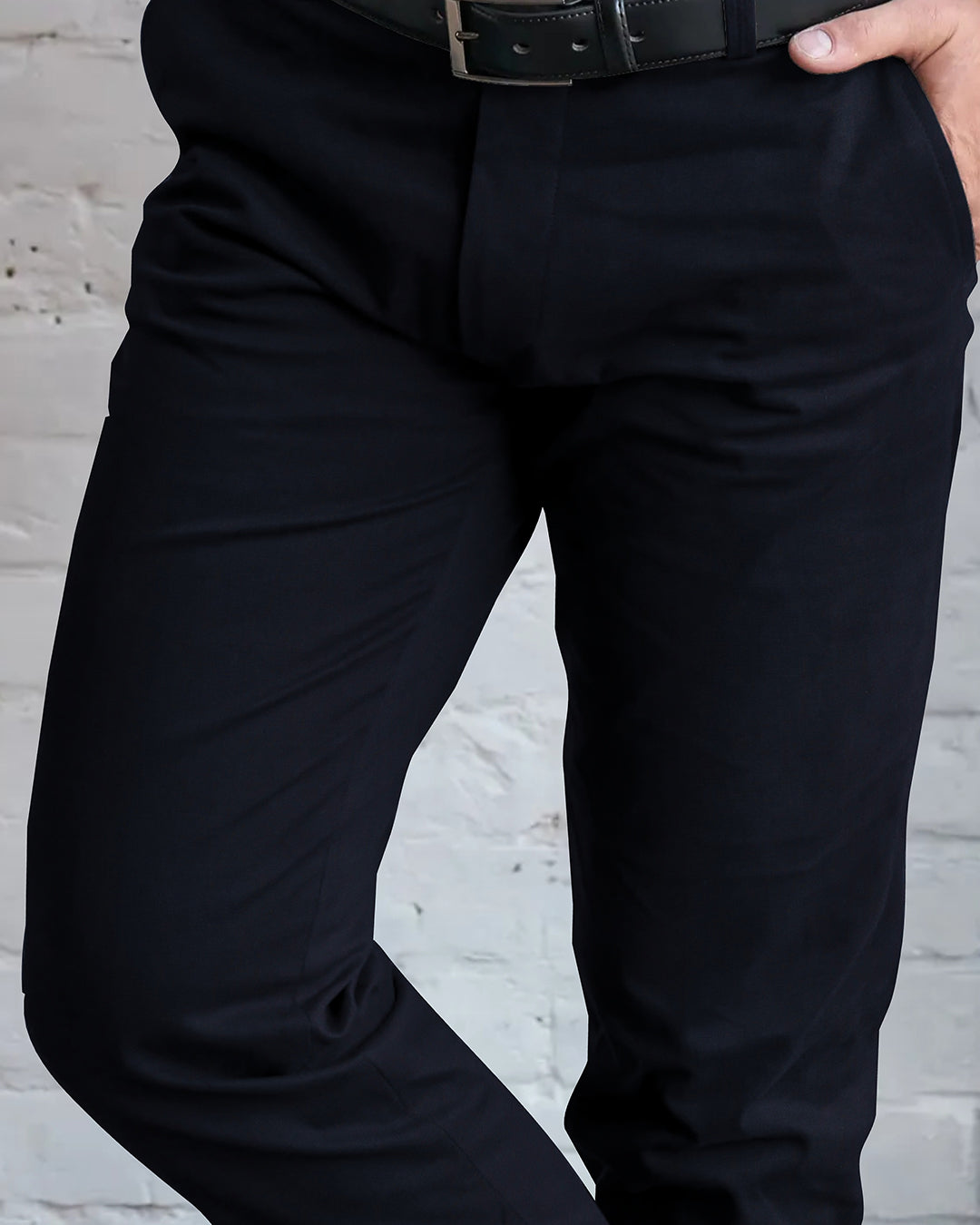 VBC Midnight Black Twill Pant