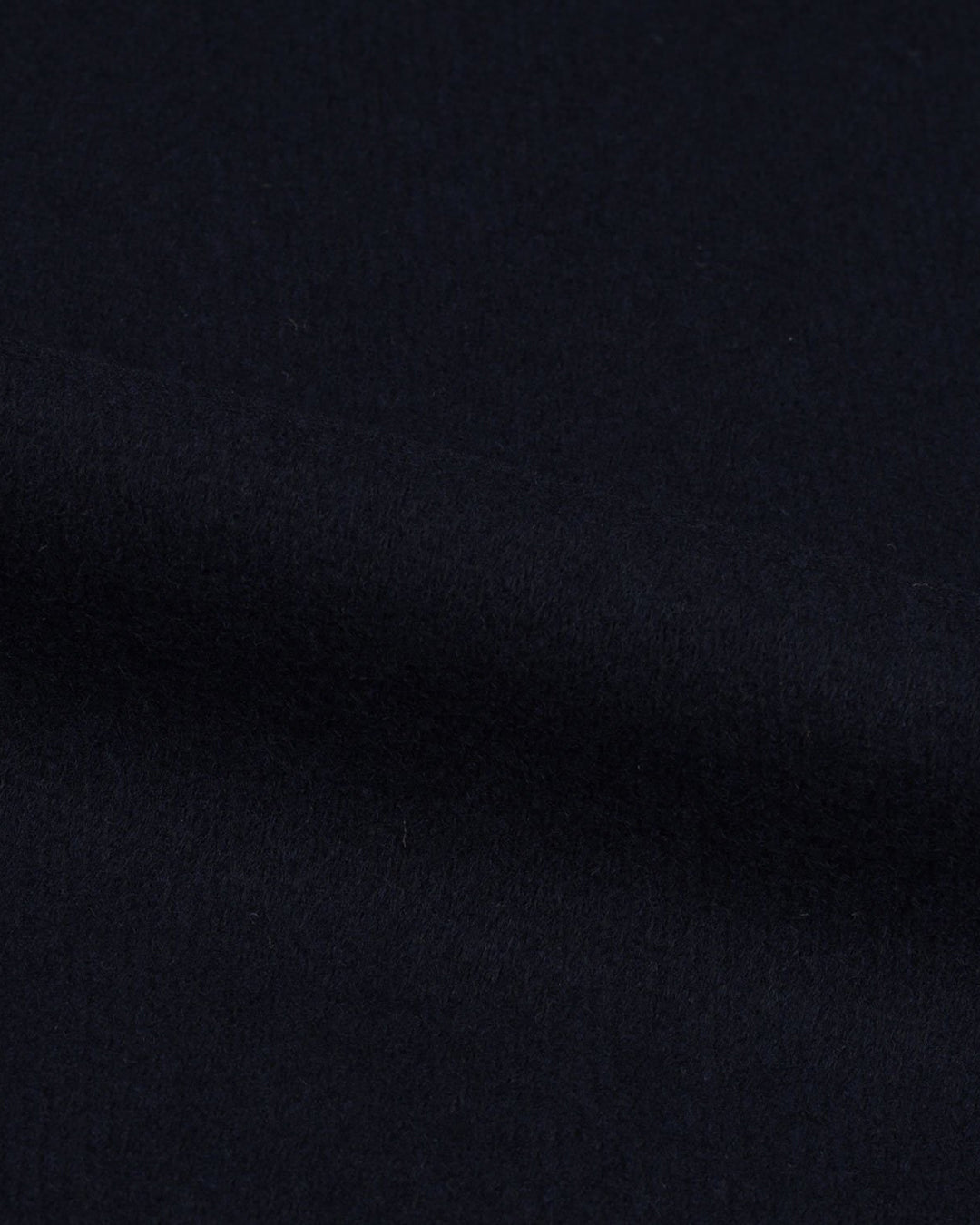 Dark Navy Twill Wool Topcoat - 2