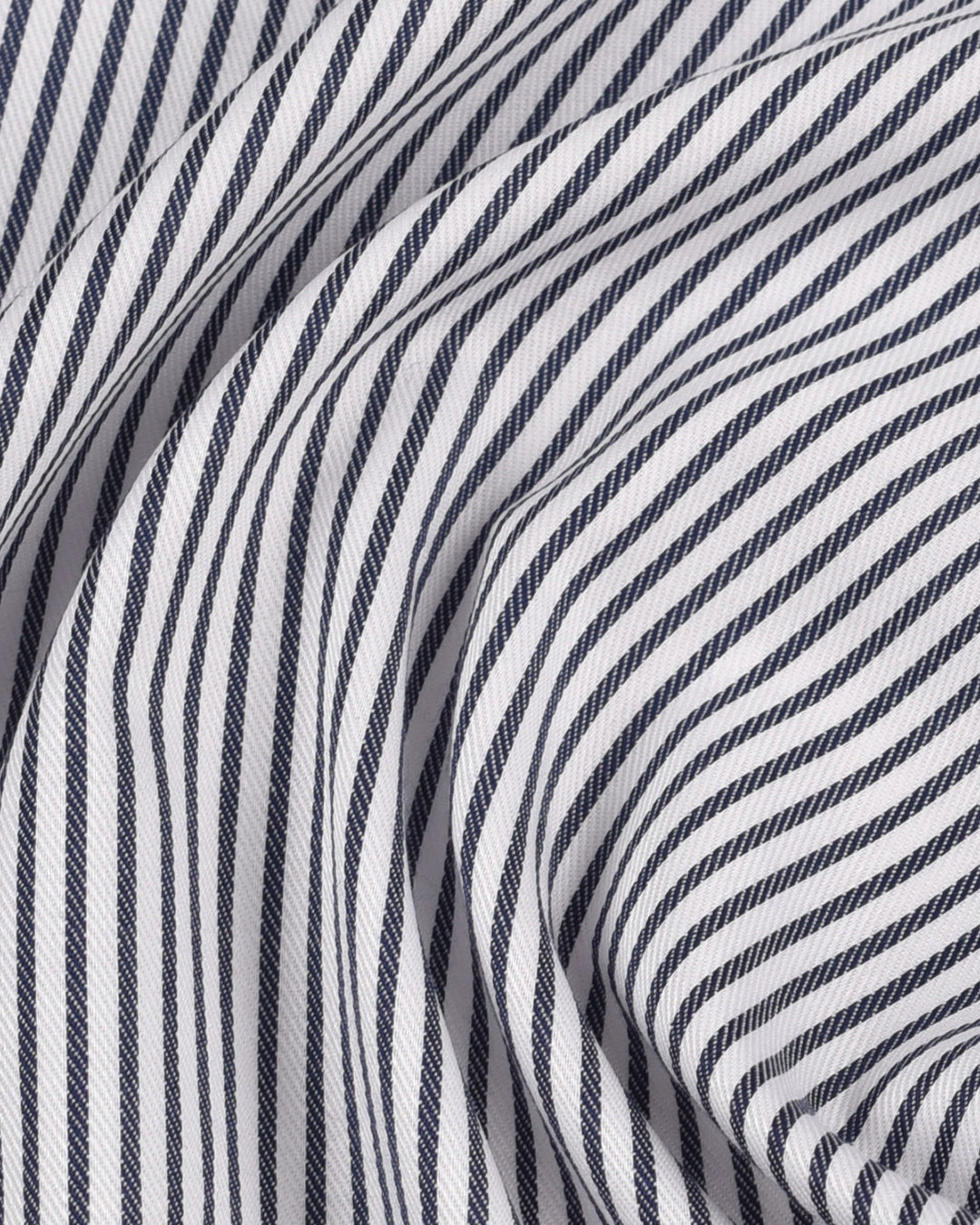 Navy Rope Stripes Shirt - 3