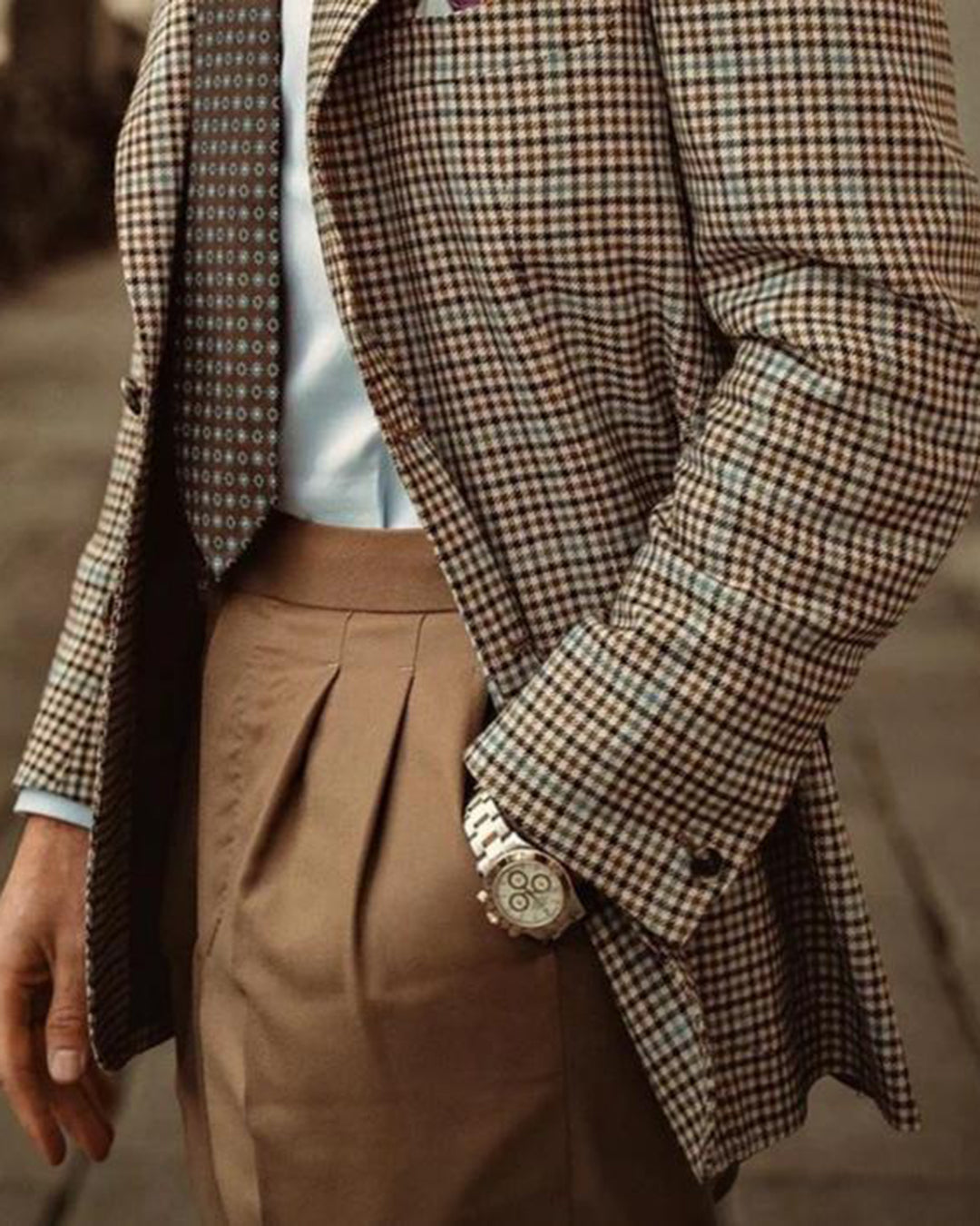 VBC: Khaki Light Flannel - 1