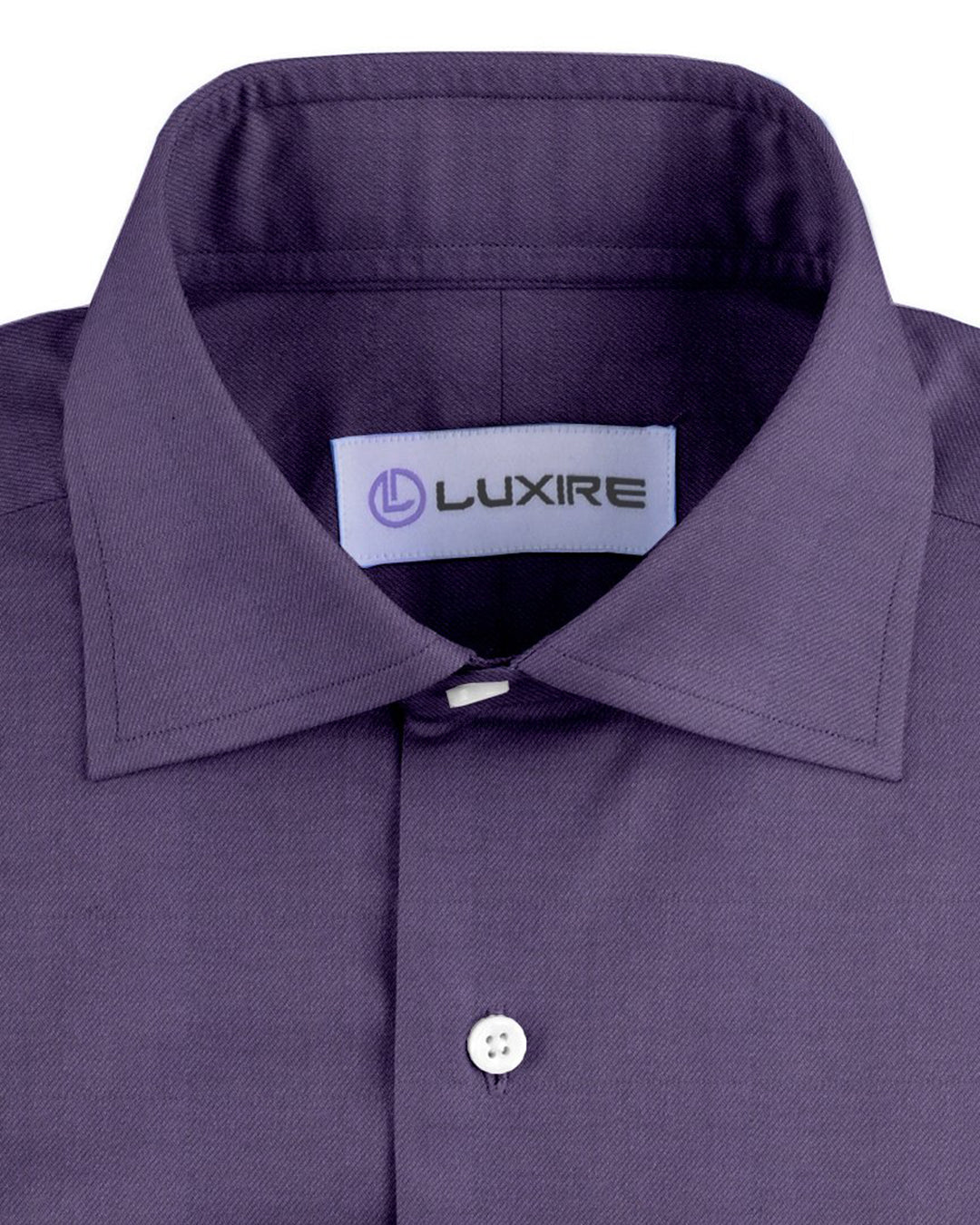 Cashmerello Alumo: Dark Purple Cotton Twill - 2