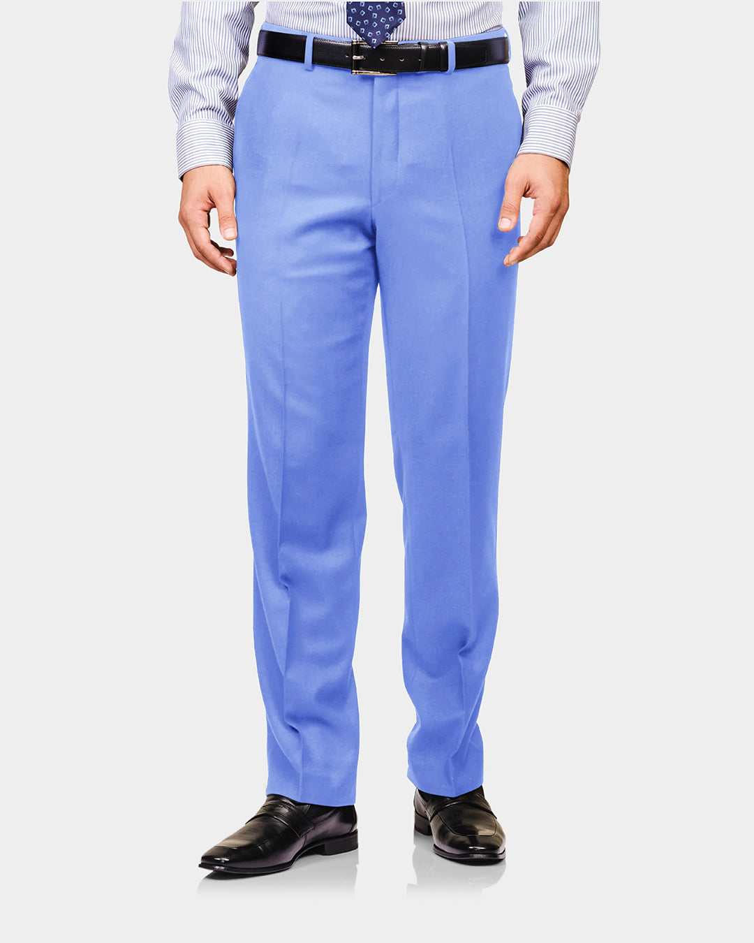 Light Cobalt Blue Twill Pants