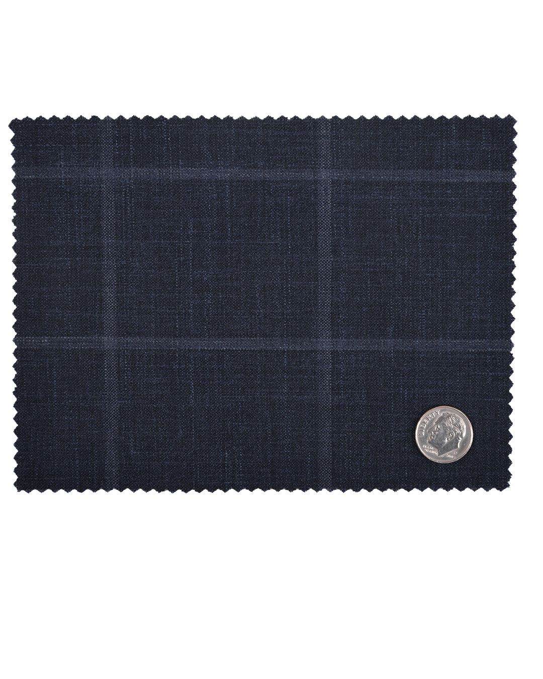 Loro Piana: Dark Blue Windowpane