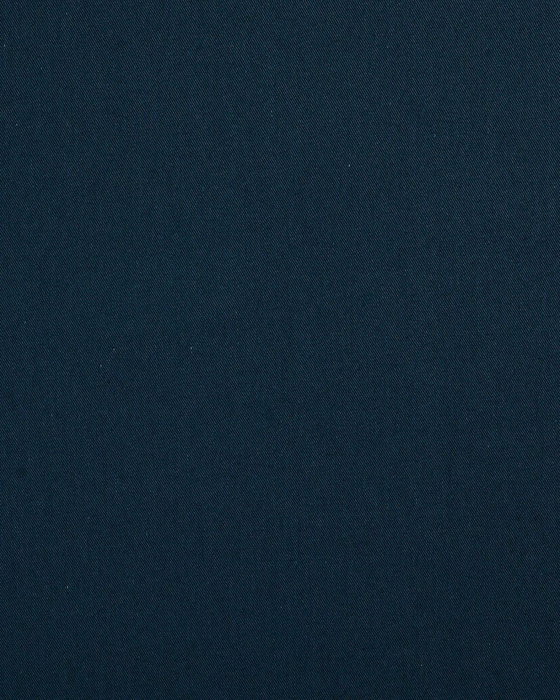 Cotton Twill: Dark Peacock Blue