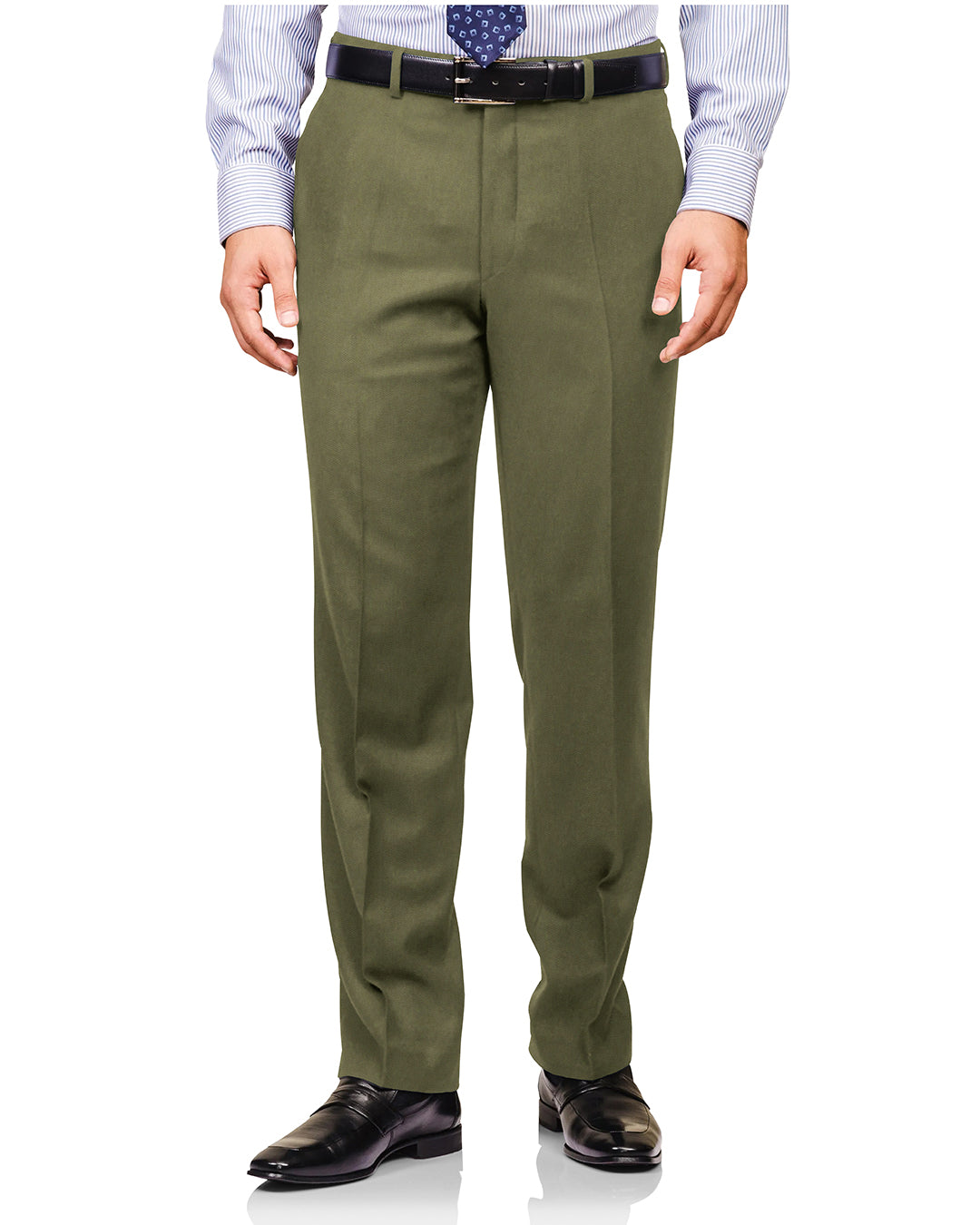 Brisbane Moss Moss Green Twill - 2