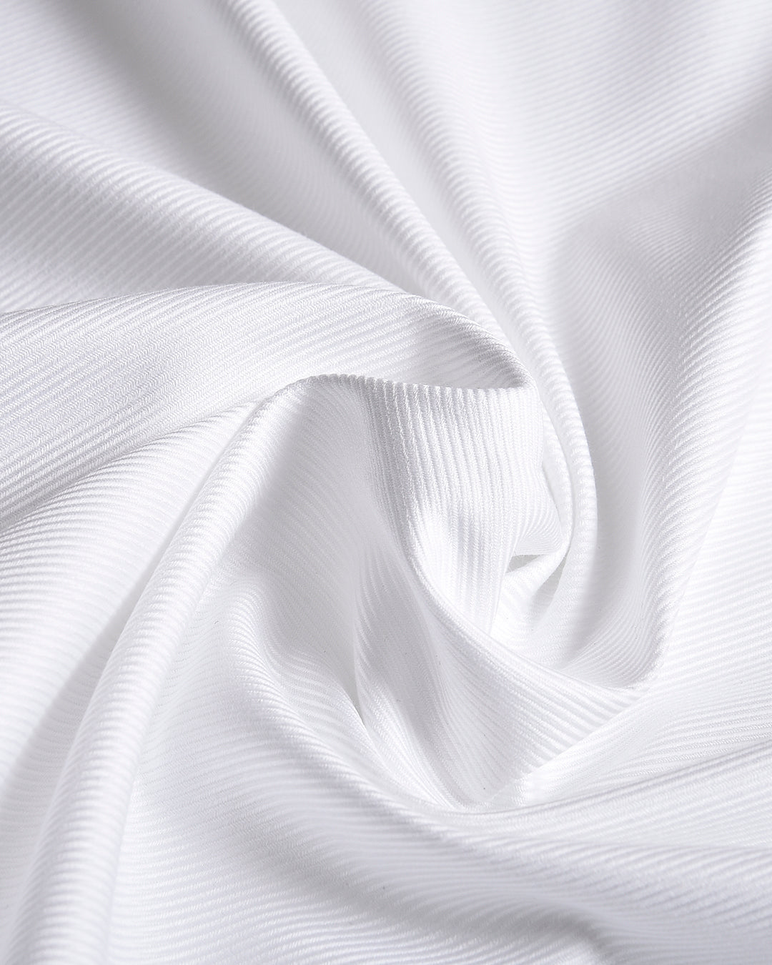 Brembana 2-Ply Giza White Hampton Twill Shirt - 11