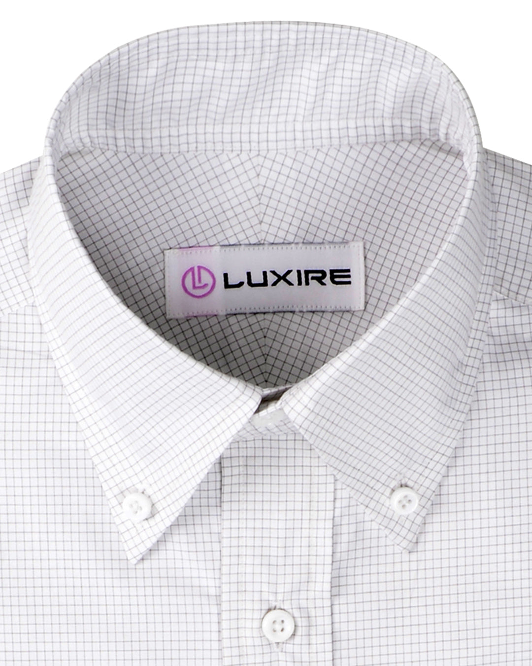 Brembana Grey White Graph checks Shirt - 2