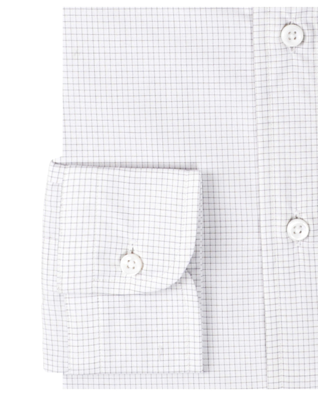 Brembana Grey White Graph checks Shirt - 3