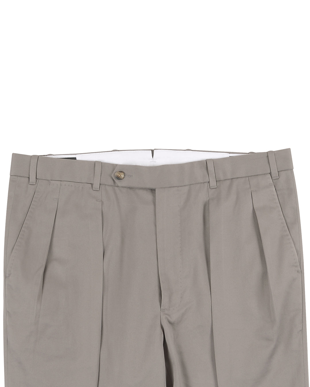 Brisbane Moss Almond Grey Twill - 2