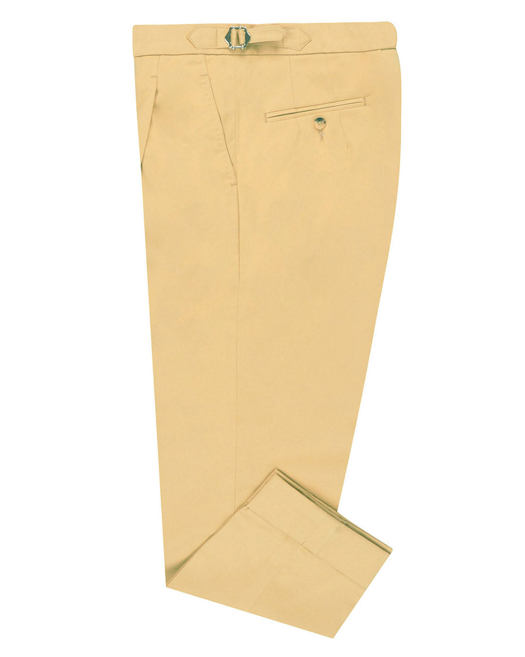 Brisbane Moss Beige Cream Twill - 1