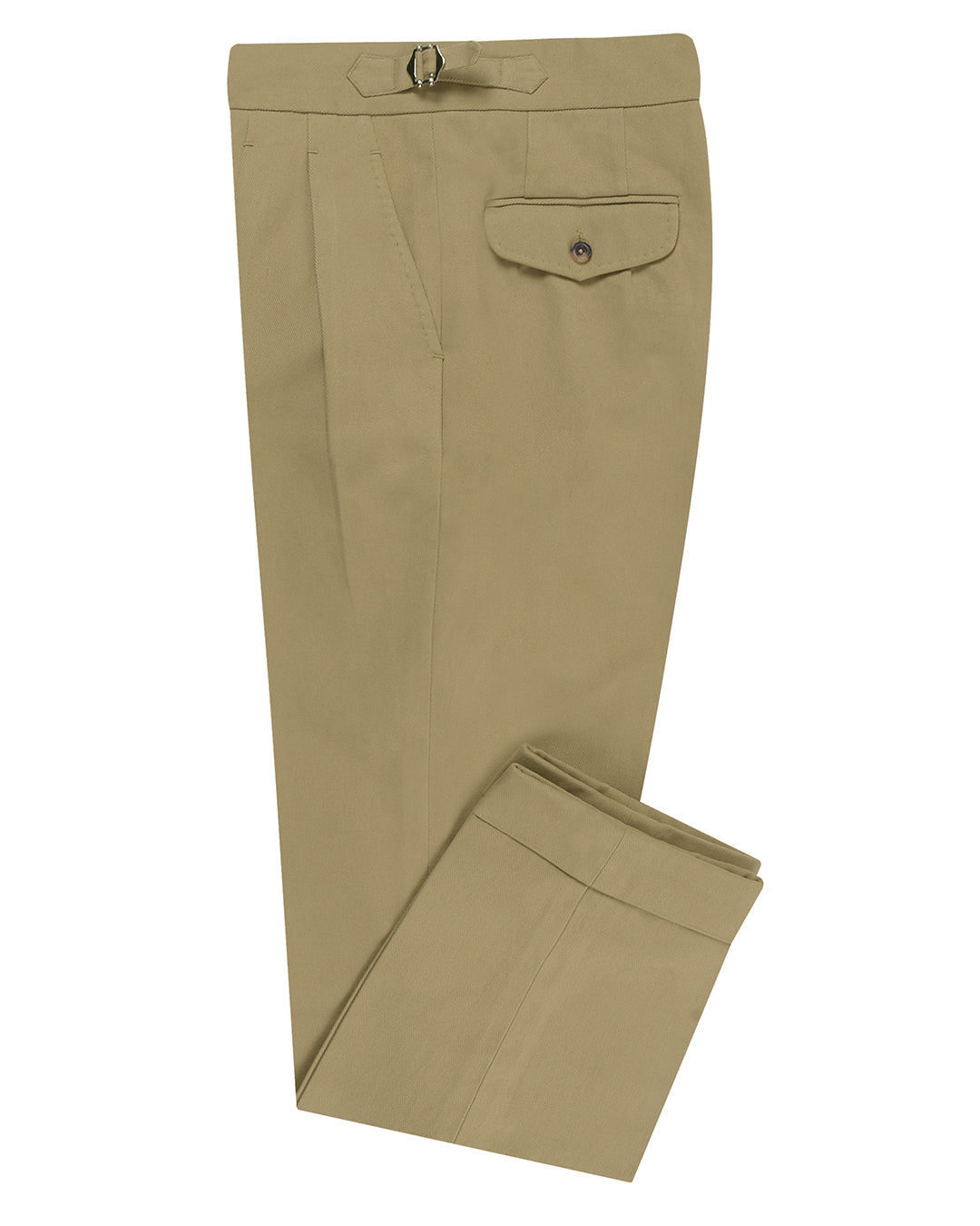 Brisbane Moss Khaki Heavy Cotton Twill