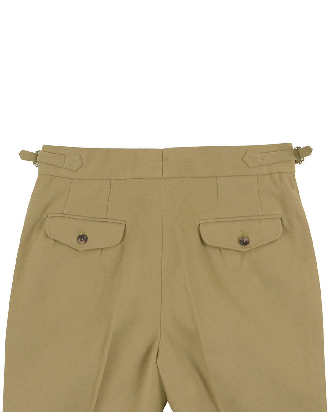 Brisbane Moss Khaki Heavy Cotton Twill