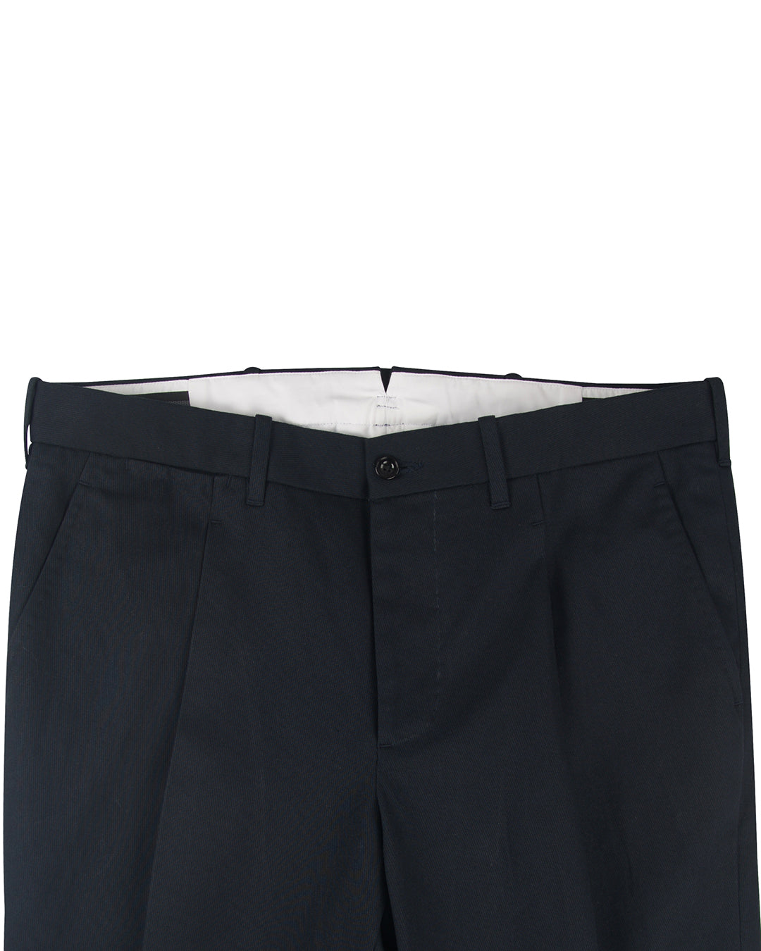Brisbane Moss Navy Cotton Cavalry Twill - 2