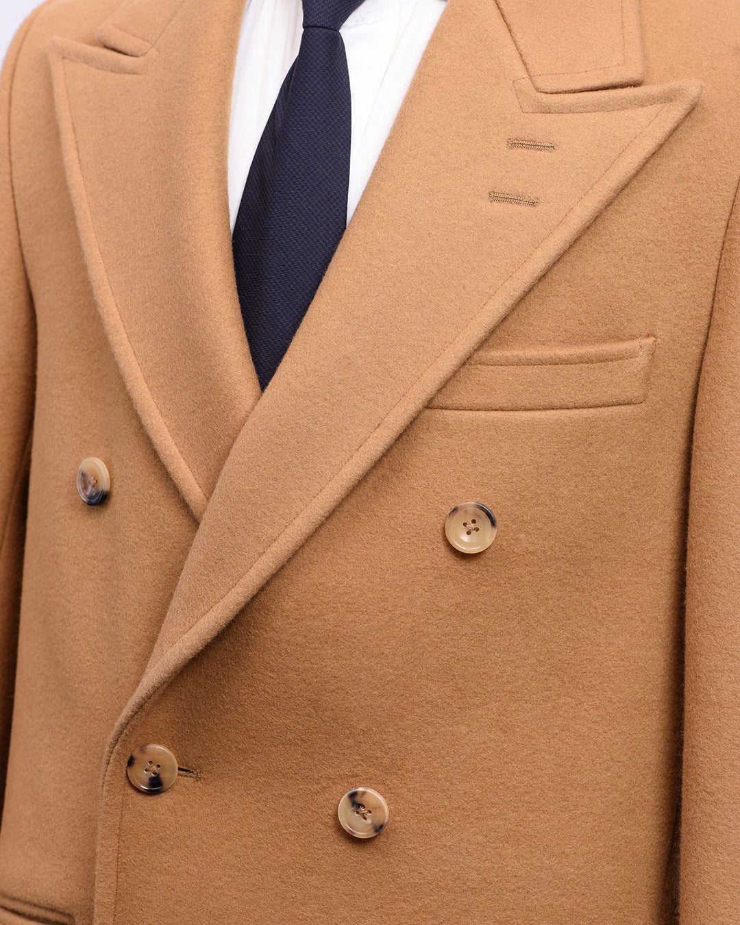 Luxire Wool Camel Over Coat - 2