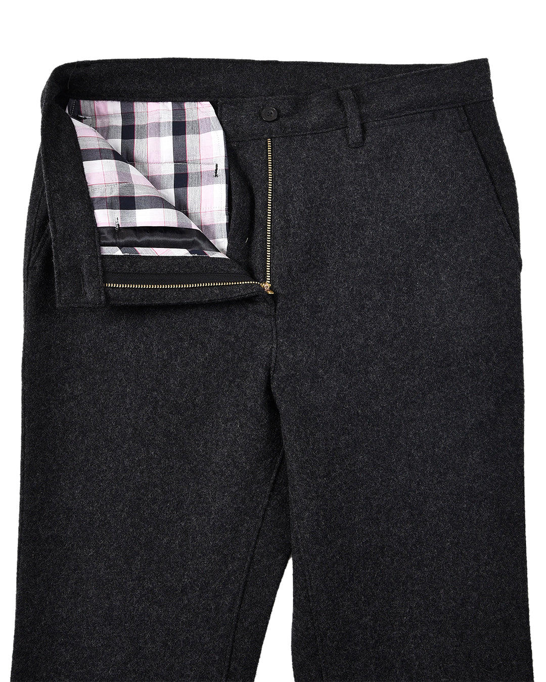 Charcoal Grey Wool Winter Pant