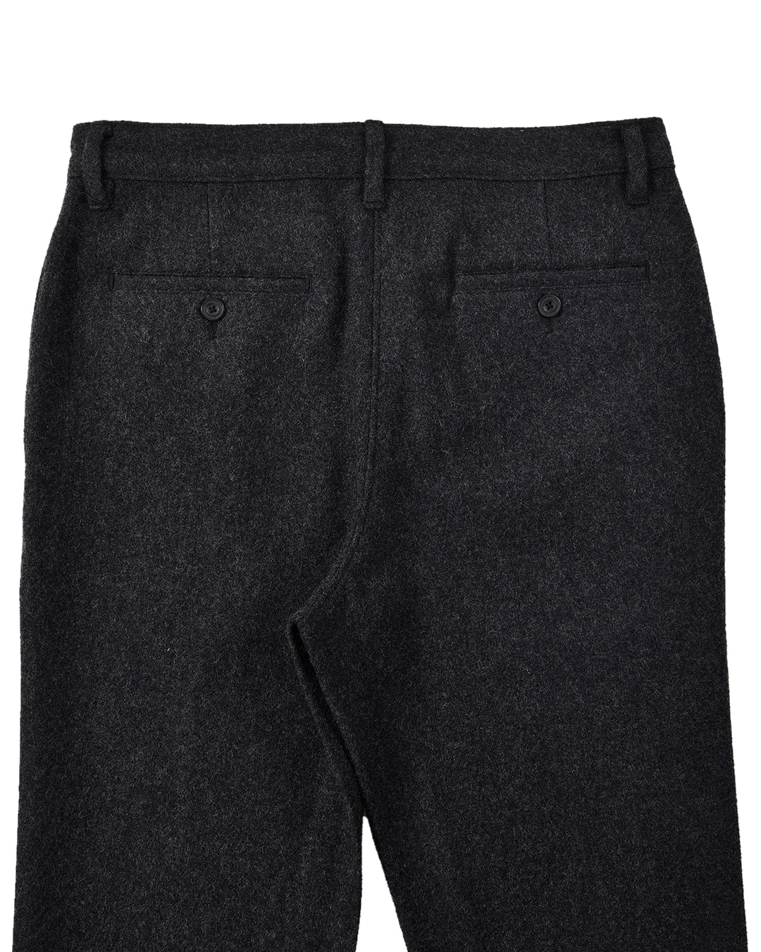 Charcoal Grey Winter Pant in Recycled Wool