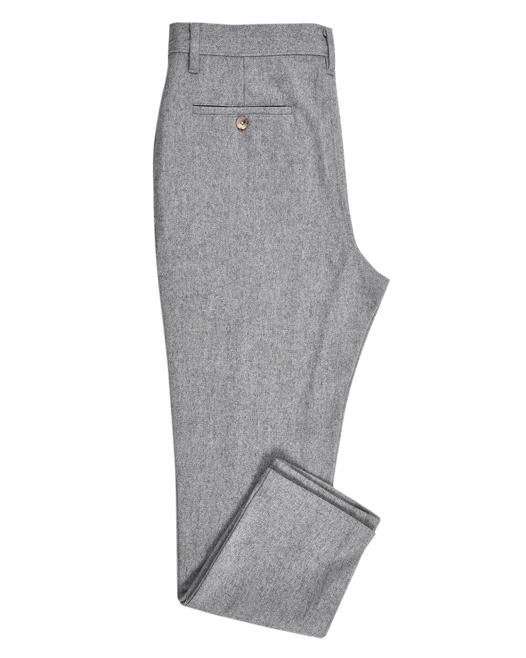 Grey Winter Pant in Recycled Wool