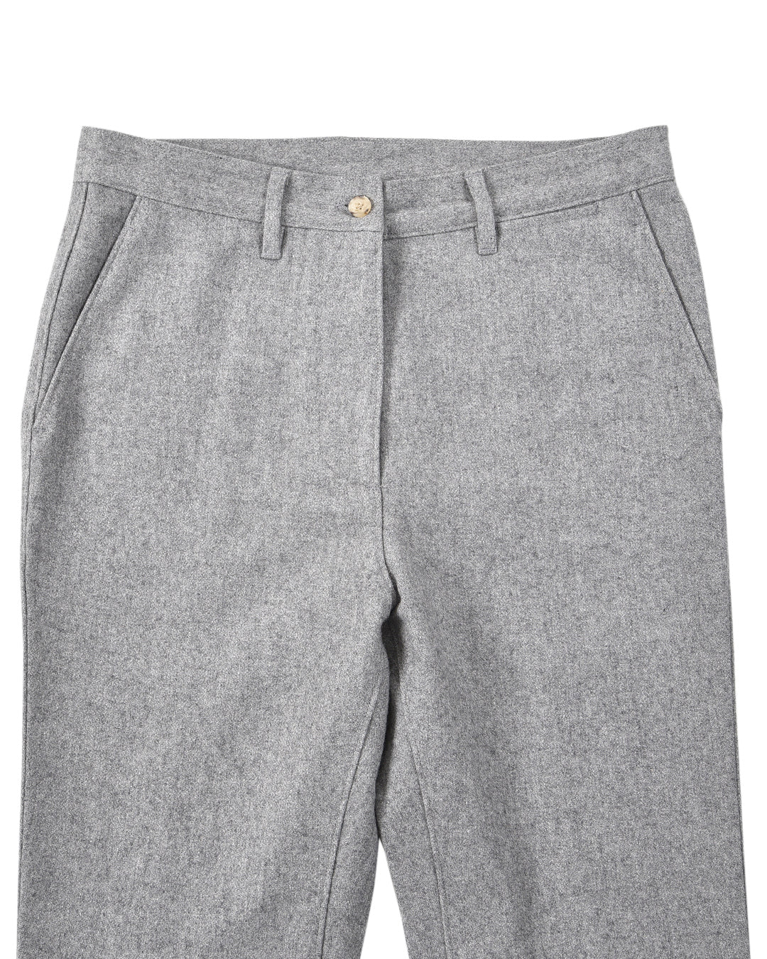 Grey Winter Pant in Recycled Wool