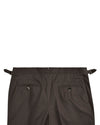 Pleated Choco Brown Pant