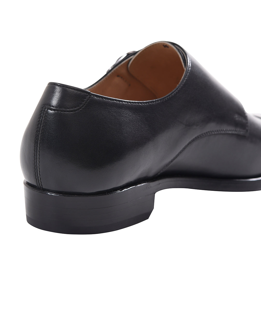 Double Monk Strap Black - 7