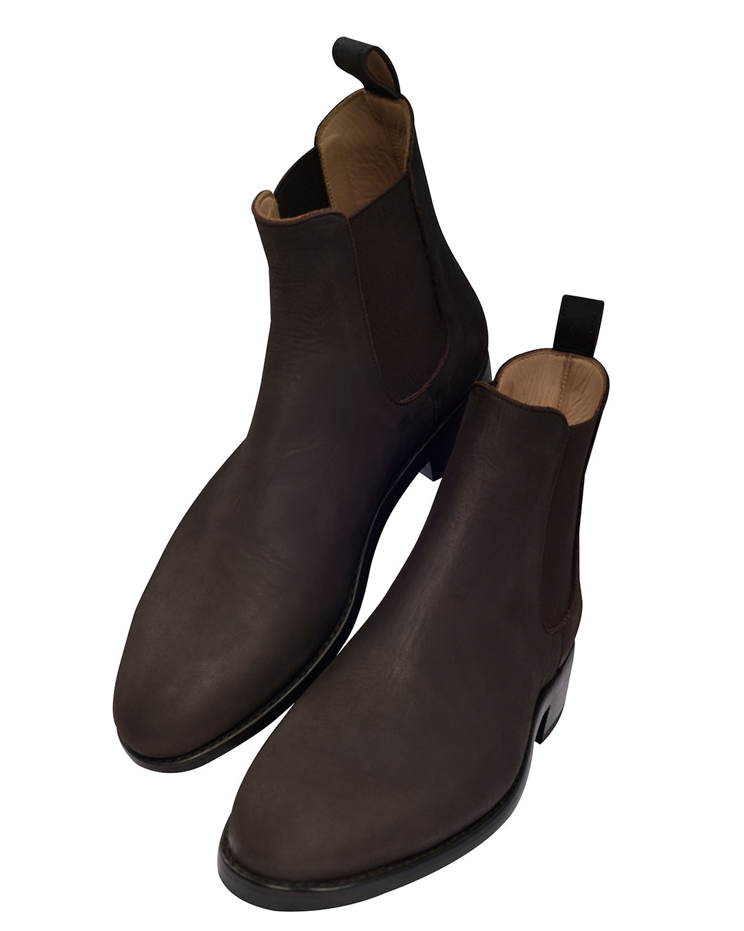 Chelsea Boots Nubuck Brown - 2